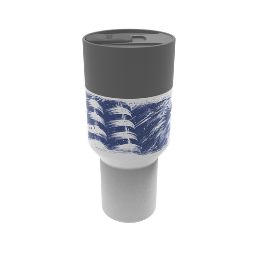 a printed cargo tumbler